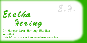 etelka hering business card